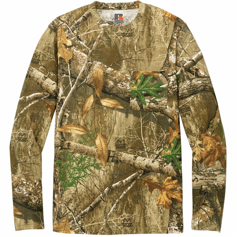 Russell Outdoors Realtree LS Pocket Tee