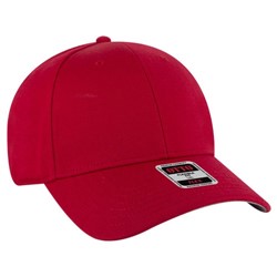 OTTO CAP Fitted LowPro Baseball Cap- Leatherette