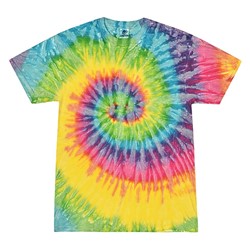 Unisex Multi-Color Tie-Dyed T-Shirt