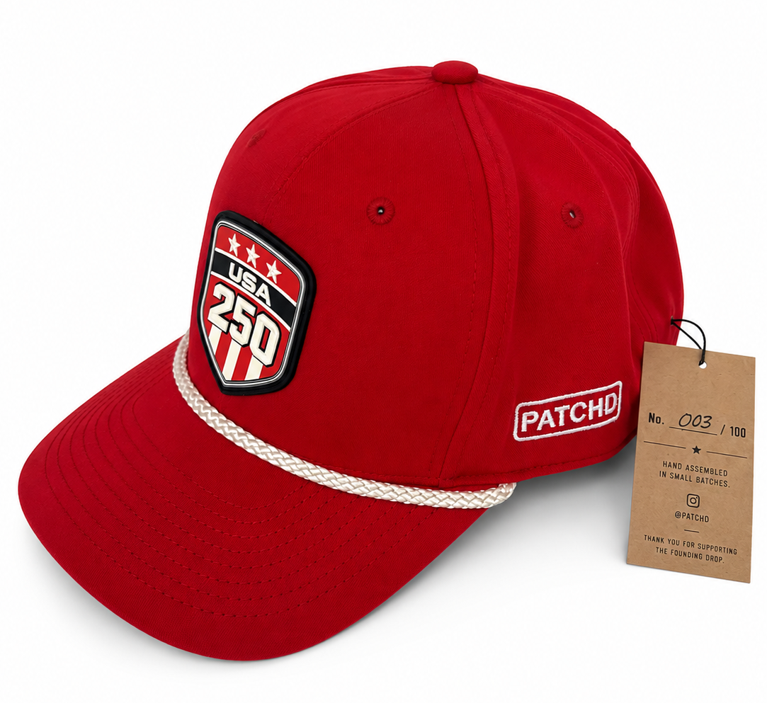 PATCHD USA 250 limited-edition embroidered cap