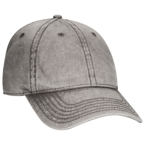 OTTO CAP 6 Panel Low Profile Snow Washed Dad Hat