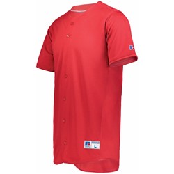 Russell Ath 5 Tool Button Front Baseball Jersey