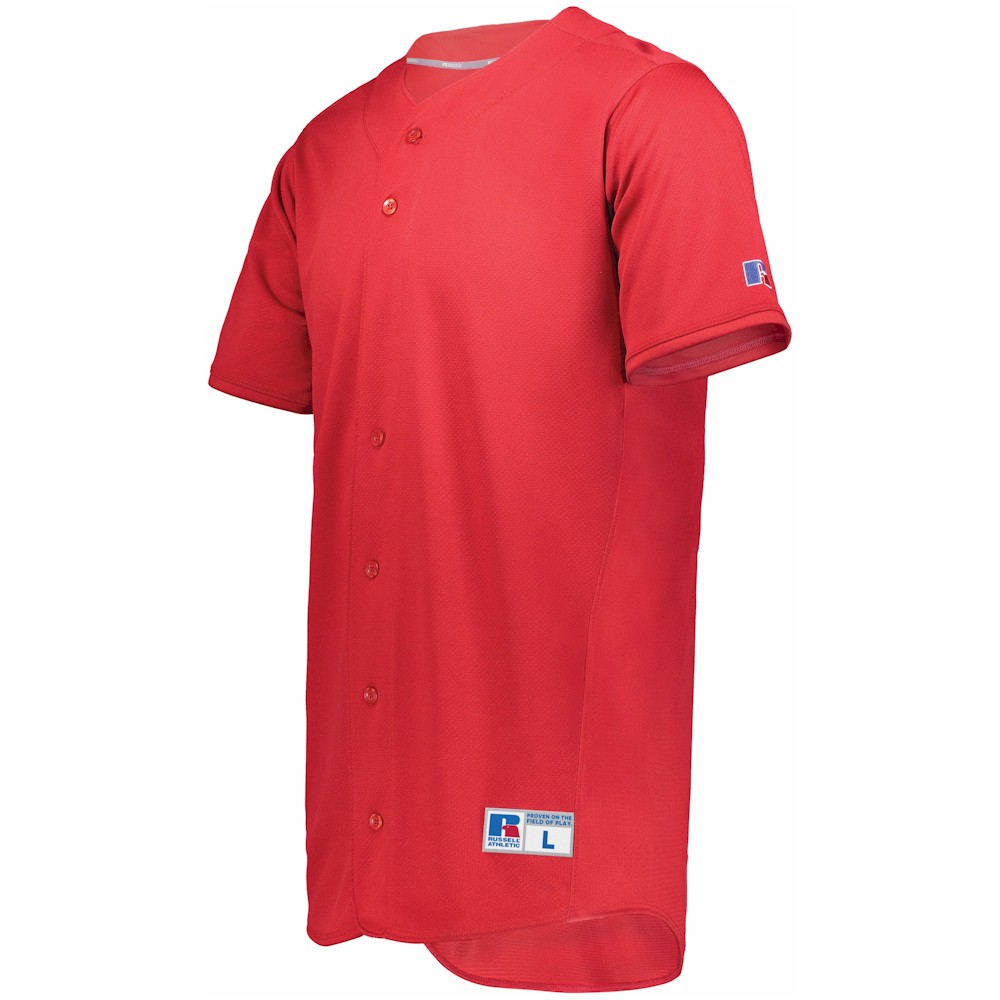 Russell Athletic | Russell Ath 5 Tool Button Front Baseball Jersey