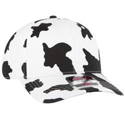 OTTO CAP | OTTO CAP Cow Print Mid Profile Baseball Cap
