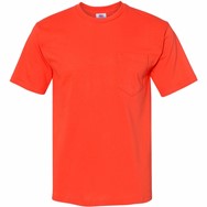 Bayside USA Made T-Shirt with a Pocket