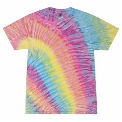 Tie-Dye 5.4oz. 100% Cotton Tie-Dyed T-Shirt