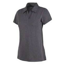 Charles River LADIES' Heathered Polo