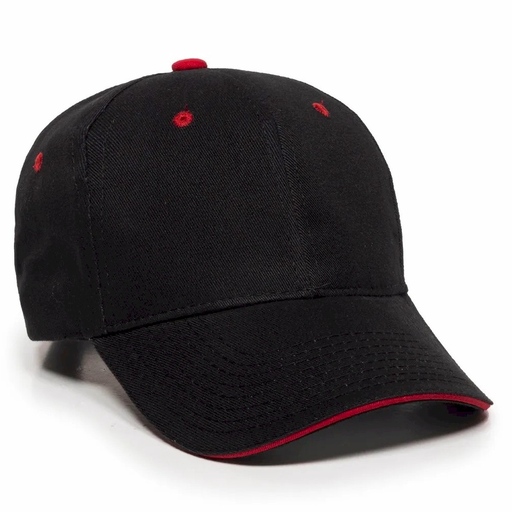 Outdoor Cap Structured with Contrasting Accent Cap