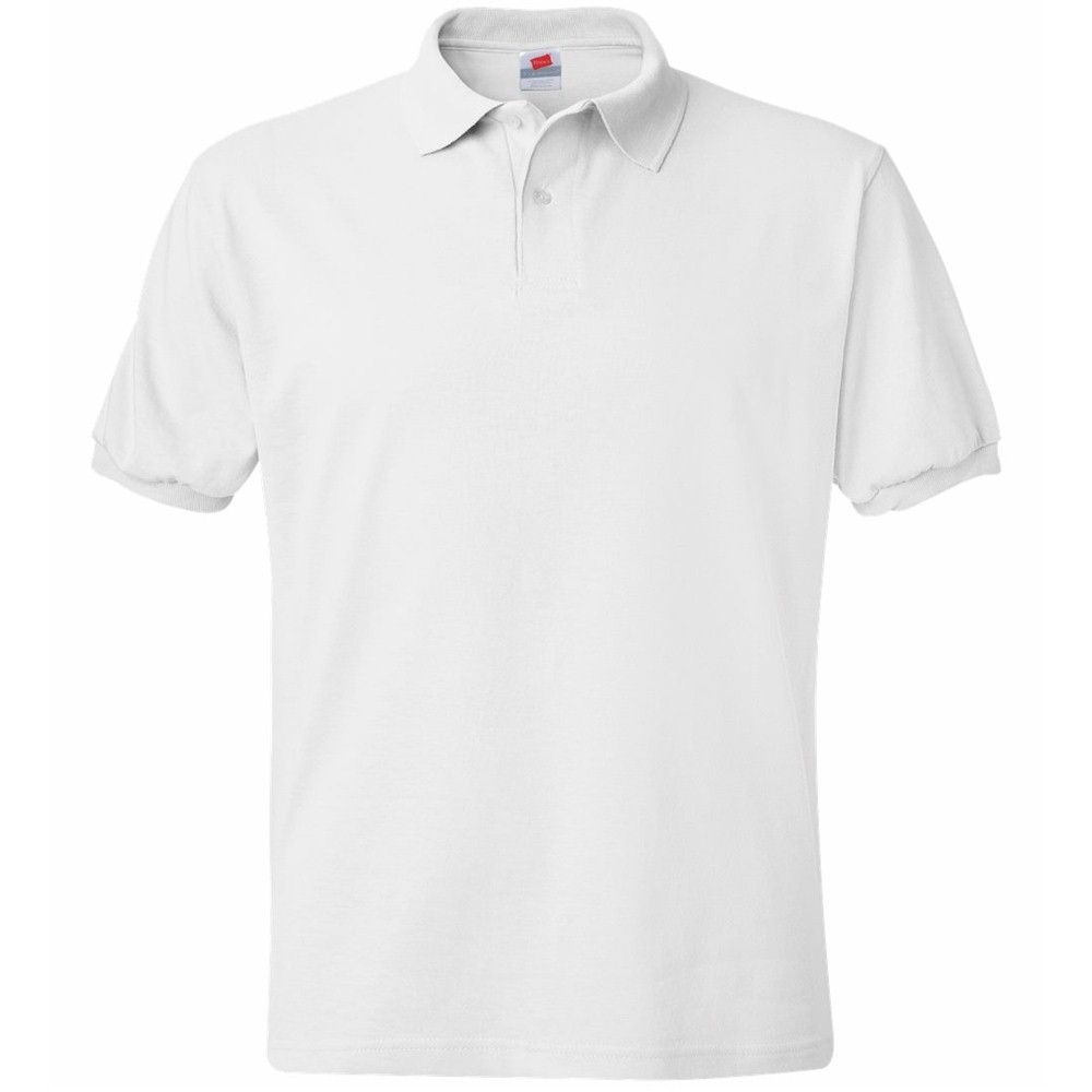 hanes comfortblend ecosmart polo