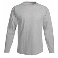Hanes L/S 4.5oz 100% Ringspun Cotton Nano-T-Shirt