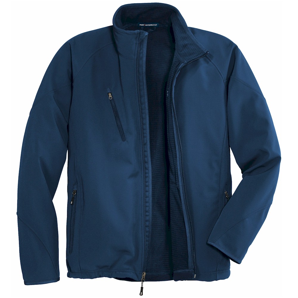 port authority textured soft shell jacket