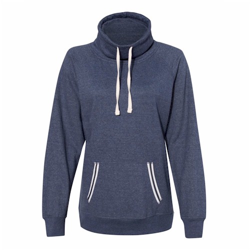 J America Cowl Neck Fleece Pullover J America JA8653 Ladies' Relay
