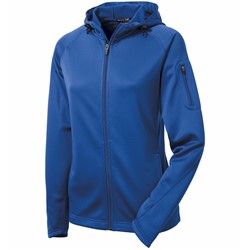 Sport-Tek LADIES' Fleece Full-Zip Hooded Jacket