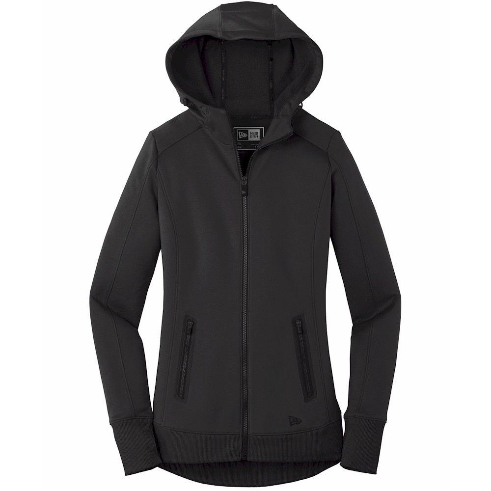 New Era LNEA522 New Era Ladies Venue Fleece Full Zip Hoodie