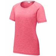 Sport-Tek Ladies Tri-Blend Scoop Neck Raglan Tee