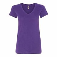 Next Level LADIES' Sueded SS V-Neck T-Shirt