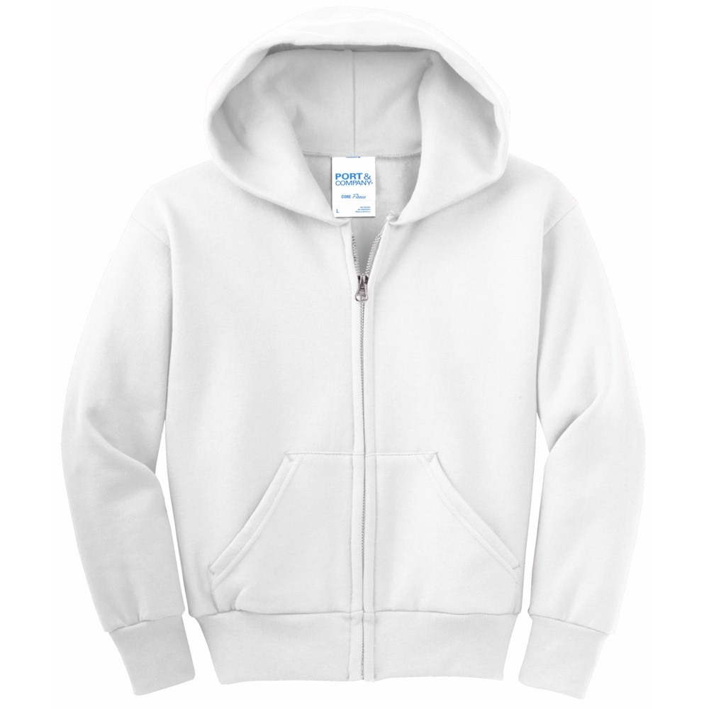 Port and company zip up sales hoodie