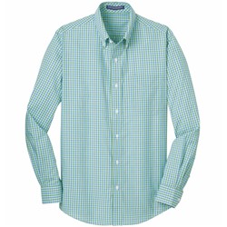 Port Authority L/S Gingham Easy Care Shirt