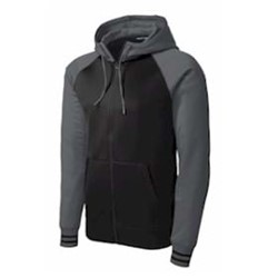 Sport-Tek Sport-Wick Varsity Fleece Hooded Jacket