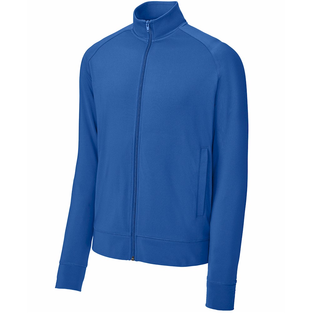 A&W Sport-Tek® Ladies Sport-Wick® Stretch Full-Zip Cadet Jacket