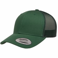 Yupoong Retro Trucker Cap with Leatherette Patch