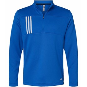 Adidas 3-Stripe Double Knit 1/4-Zip Pullover