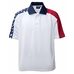 AKWA MADE IN USA Patriotic Polo