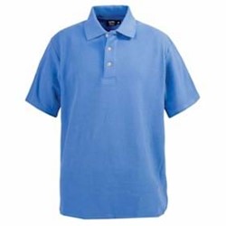 AKWA Made in U.S.A. Cotton Pique Polo