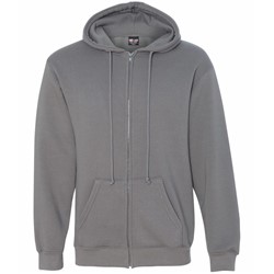 Bayside | USA-Made Full Zip Hooded Sweatshirt