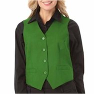 Blue Generation LADIES' Teflon Treated Twill Vest