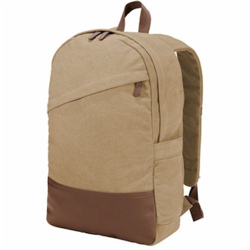 Port Authority® Cotton Canvas Backpack