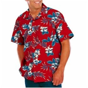 BG Hibiscus Tropical Camp Shirt