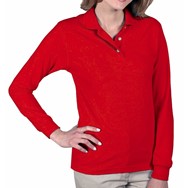 BG Ladies L/S Pique Polo