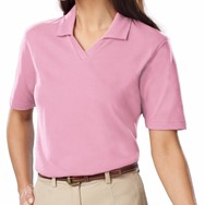 BG Ladies S/S V-Neck Polo