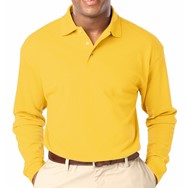 L/S BG Pocketless Pique Polo