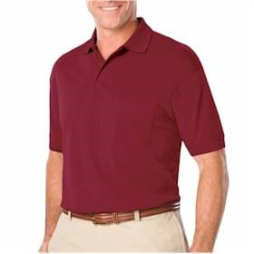 Blue Generation Soft Touch Pocketed Pique Polo