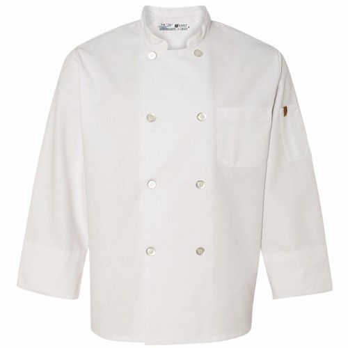 Chef Designs Chef Coat w/ Thermometer Pocket