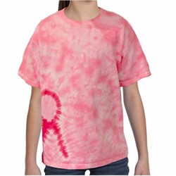 Tie-Dye | Tie-Dye Youth Pink Ribbon T-Shirt