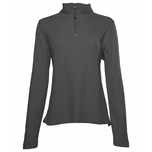 Charles River WOMEN’S WAFFLE 1/4 ZIP PULLOVER
