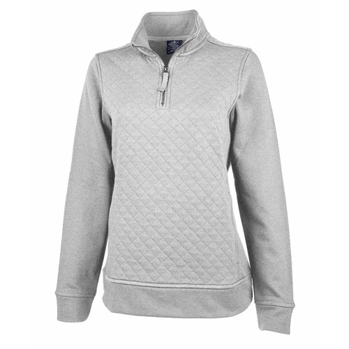 Charles River WOMEN'S FRANCONIA QUILTED PULLOVER
