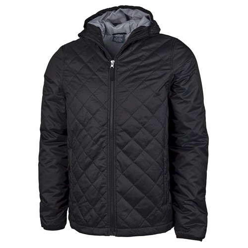 Charles River LITHIUM QUILTED HOODED JACKET