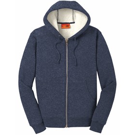 CornerStone Sherpa-Lined Hooded Fleece Jacket
