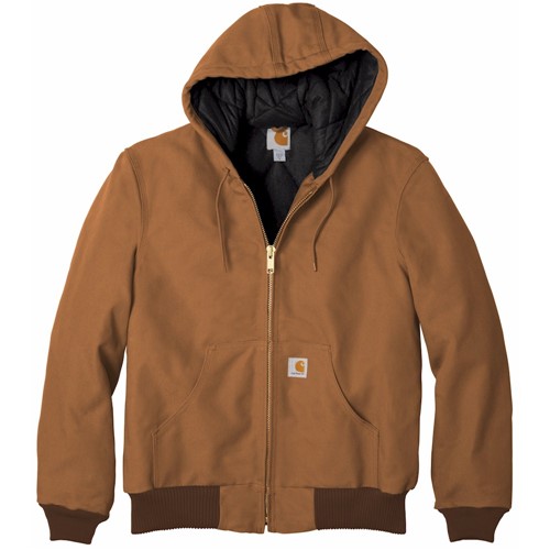Carhartt ® Tall Quilted-Flannel-Lined Duck Jacket