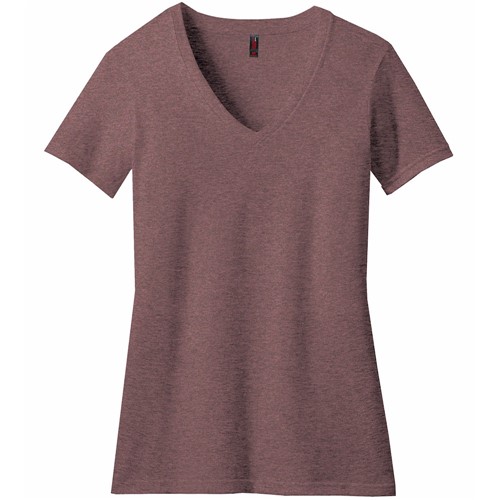 DISTRICT MADE LADIES' Perfect Blend V-Neck Tee