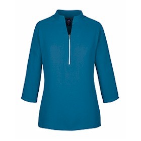 D&J Ladies' Perfect Fit™ 3/4-Sleeve Crepe Tunic