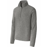 Port Authority Heather Microfleece 1/2-Zip