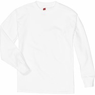 Hanes L/S YOUTH 6oz. Tagless T-Shirt