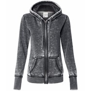 J America LADIES' Zen Full Zip Hood