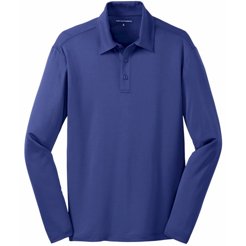 Port Authority L/S Silk Touch Performance Polo