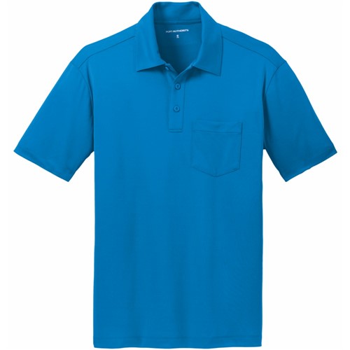Port Authority Silk Touch Performance Pocket Polo